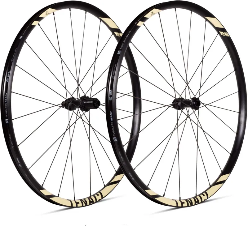Ere Research Tenaci GX23 Wheelset in Black/Sand